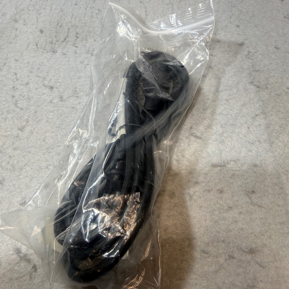 Longwell Power Cord Unisex OS Black 10A 125V 18AWG 3-Prong 27.00118.001 W Cable